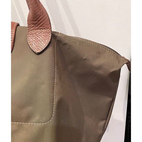 Genuine Longchamp Le Pliage Original large tote,moss green/artichoke - Picture 5 of 11